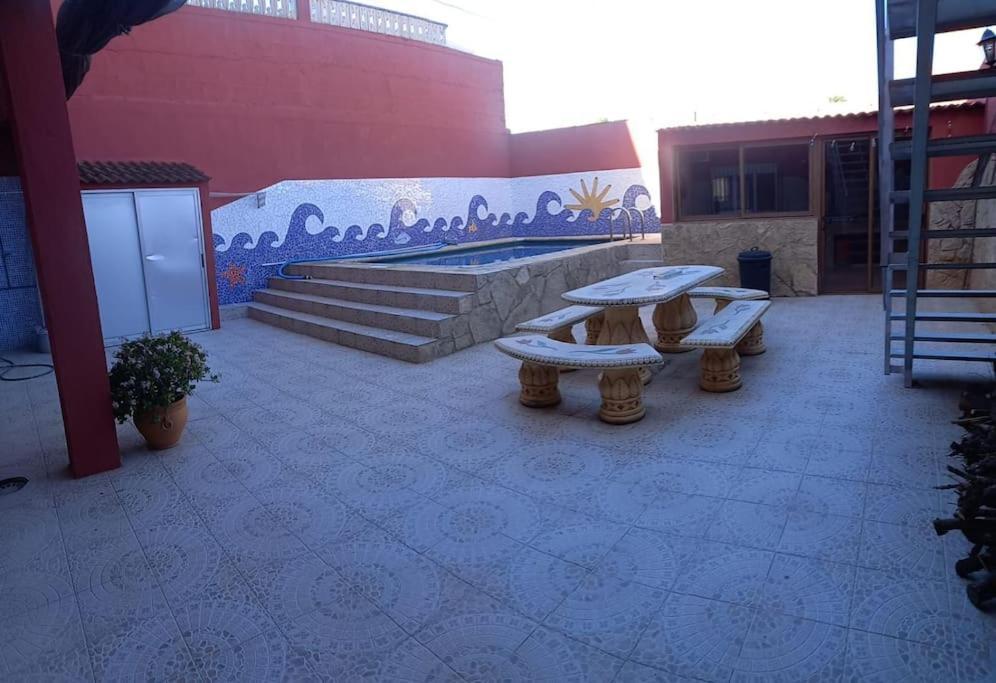 Casa Con Piscina Privada Villa บินารอส ภายนอก รูปภาพ