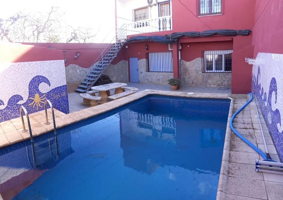 Casa Con Piscina Privada Villa บินารอส ภายนอก รูปภาพ