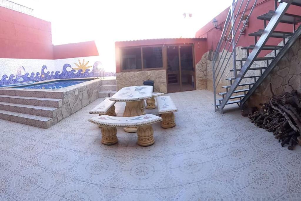 Casa Con Piscina Privada Villa บินารอส ภายนอก รูปภาพ